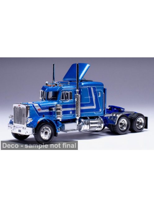 Ixo-Models - Peterbilt 359, blau, 1973, 1:64