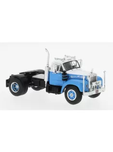 Ixo-Models - Mack B 61, blau/weiss, 1953, 1:64