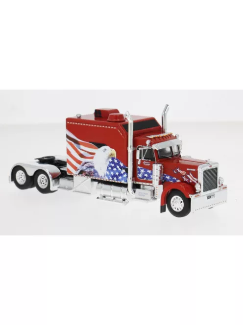 Ixo-Models -  Peterbilt 379 Custom rot/Dekor 2002 1:64