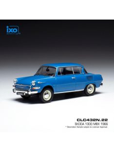 Ixo-Models - 1:43 Skoda 1000 MBX, blue, 1966 - IXO