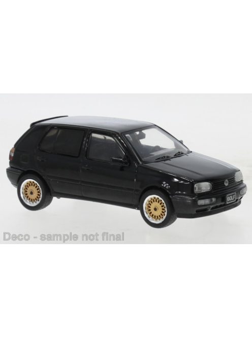Ixo-Models - 1:43 Volkswagen Golf III customs, black, 1993 - IXO