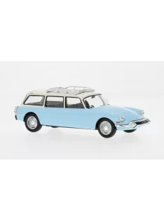   Ixo-Models - 1:43 Citroen ID 19 Break, Light Blue/White, 1960
