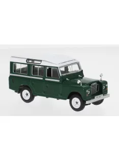   Ixo-Models - Land Rover Series III 109 dunkelgrün/weiss 1978