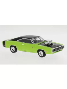 Ixo-Models - Dodge Charger R/T hellgrün/schwarz 1970
