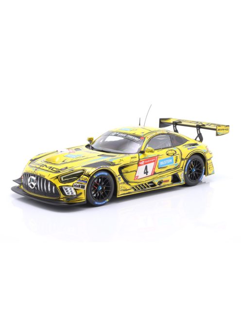 Ixo-Models - MERCEDES BENZ GT3 AMG EVO TEAM BILSTEIN BY HRT N 4 3rd 24h NURBURGRING 2023 RAFFAELE MARCIELLO - PHILIP ELLIS - LUCA STOLZ - EDOARDO MORTARA YELLOW