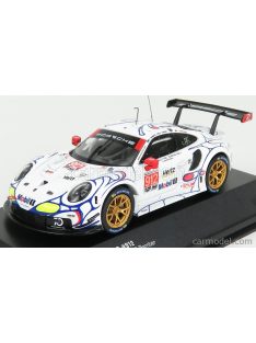   Ixo-Models - Porsche 911 991 Rsr Porsche Gt Team N 912 2Nd Gtlm-Class Petit Le Mans Road Atlanta 2018 E.Bamber - L.Vanthoor - M.Jaminet White