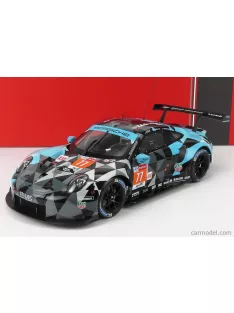   Ixo-Models - Porsche 911 991 Rsr Team Dempsey Proton Racing N 77 Winner Lmgte Am 24H Le Mans 2018 M.Campbell - C.Ried - J.Andlauer Grey Light Blue