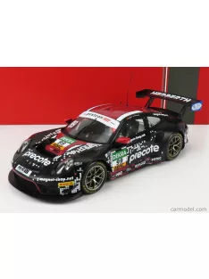   Ixo-Models - Porsche 911 991-2 Gt3 R Precote Herbert Motorsport Team N 99 Adac Gt Masters 2020 S.Muller - R.Renauer Black Red