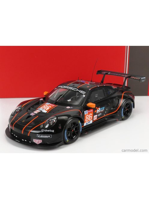Ixo-Models - Porsche 911 991 Rsr 4.0L Team Gulf Racing N 86 24H Le Mans 2020 B.Barker - M.Wainwright - A.Watson Black