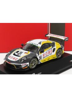   Ixo-Models - PORSCHE 911 991-2 GT3 R TEAM ROWE RACING N 98 5th 24h SPA 2019 S.MULLER - R.DUMAS - M.JAMINET GREY WHITE YELLOW
