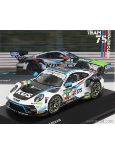   Ixo-Models - Porsche 911 991-2 Gt3 R Team Kues 75 Bernhard N 18 Adac Gt Masters 2020 Jahn - Fittje White Black