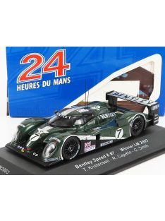   Ixo-Models - BENTLEY SPEED 8 4.0L TURBO V8 TEAM BENTLEY N 7 WINNER 24h LE MANS 2003 T.KRISTENSEN - R.CAPELLO - G.SMITH GREEN MET