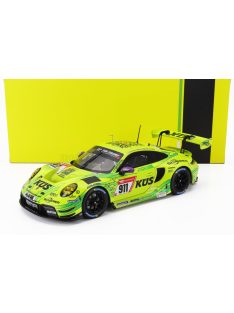   Ixo-Models - PORSCHE 911 992 GT3 R TEAM MANTHEY EMA N 911 24h NURBURGRING 2023 THOMAS PREINING - KEVIN ESTRE - FREDERIC MAKOWIECKI - MICHAEL CHRISTENSEN YELLOW GREEN