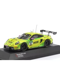   Ixo-Models - PORSCHE 911 992 GT3 R TEAM MANTHEY GRELLO N 91 DTM SEASON 2024 THOMAS PREINING YELLOW GREEN
