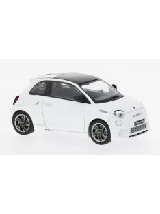 Ixo-Models -  Fiat 500e Abarth white 2024