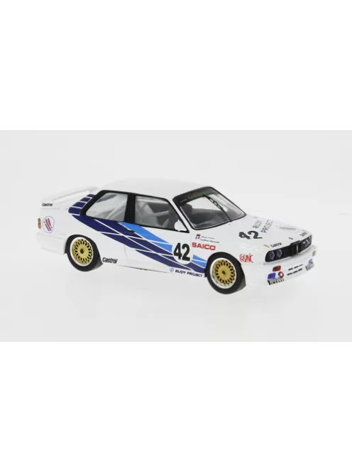 Ixo-Models - BMW M3 (E30) WTCC 1987 Cibiemme Sport #42 J.Cecotto/G.Brancatelli