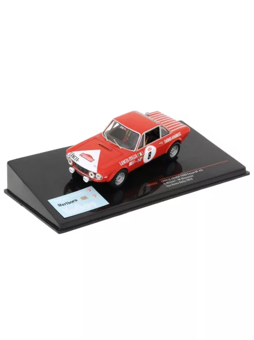 Ixo-Models - Lancia Fulvia 1600 Coupe HF, No.8, Marlboro, Rallye San Remo with Decals, S.Munari/M.Mannucci 1972