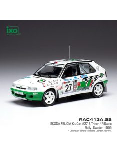   Ixo-Models - 1:43 Skoda Felicia Kit Car - No.27 - Rallye WM - Rally Schweden - E.Triner/P.Stanc - 1995