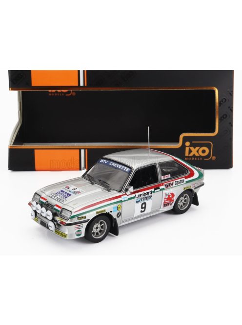 Ixo-Models - VAUXHALL CHEVETTE HSR (night version) N 9 RALLY RAC LOMBARD 1980 PENTTI AIRIKKALA - RISTO VIRTANEN SILVER