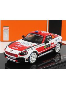   Ixo-Models - FIAT 124 ABARTH RGT N 49 RALLY MONTECARLO 2022 M.RADA - J.JUGAS WHITE RED