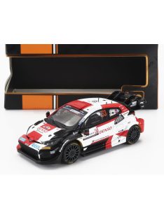   Ixo-Models - TOYOTA YARIS GR HYBRID RALLY1 TEAM TOYOTA GAZOO RACING WRT N 33 7th RALLY CROATIA 2023 ELFYN EVANS - SCOTT MARTIN WHITE RED BLACK