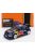 Ixo-Models - FORD ENGLAND PUMA RALLY1 RED BULL TEAM M-SPORT FORD WRT (night version) N 7 RALLY CENTRAL EUROPEAN 2023 PIERRE LOUIS LOUBET - BENJAMIN VEILLAS BLUE BLACK