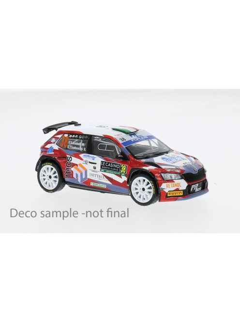 Ixo-Models - Skoda Fabia Rally2, WRC, Rallye Monte Carlo, 2024, #38, 1:43