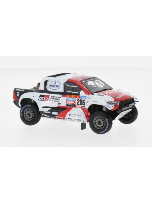 Ixo-Models - Toyota GR DKR Hilux T1, Rally Dakar, 2023, #205, 1:43