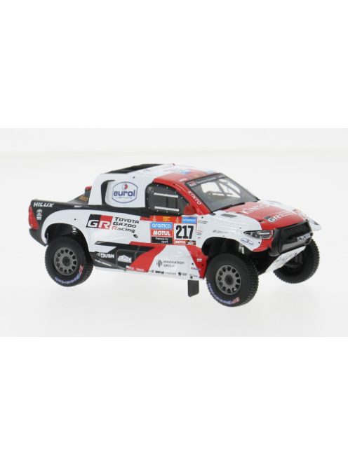 Ixo-Models - Toyota GR DKR Hilux T1, Rally Dakar, 2023, #217, 1:43