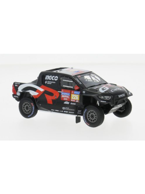 Ixo-Models - Toyota GR DKR Hilux Evo T1U, Rally Dakar, 2024, #226, 1:43