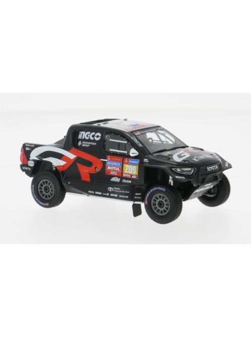 Ixo-Models - Toyota GR DKR Hilux Evo T1U, Rally Dakar, 2024, #209, 1:43