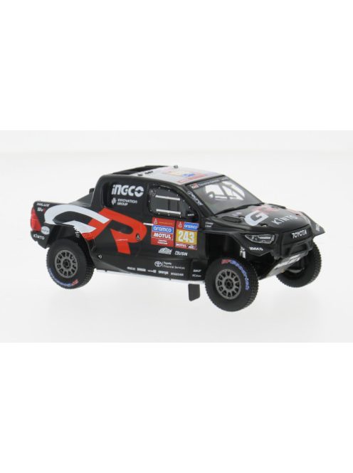 Ixo-Models - Toyota GR DKR Hilux Evo T1U, Rally Dakar, 2024, #243, 1:43