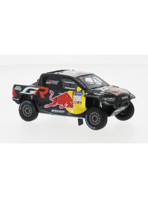 Ixo-Models - Toyota GR DKR Hilux Evo T1U, Rally Dakar, 2024, #206, 1:43