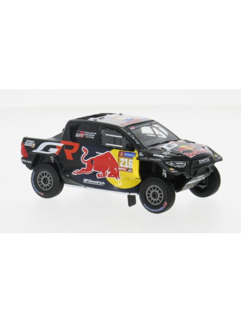 Ixo-Models - Toyota GR DKR Hilux Evo T1U, Rally Dakar, 2024, #216, 1:43