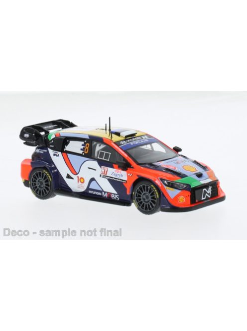 Ixo-Models - Hyundai i20 N Rally1, WRC, Rally Croatia, 2024, #8, 1:43