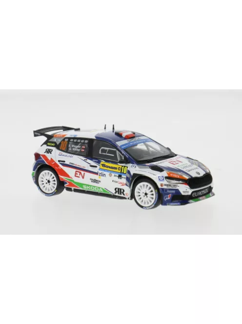 Ixo-Models - Skoda Fabia Rally2 Rally WM Barum Rally 2023 #10 S.Wagner/G.Winter