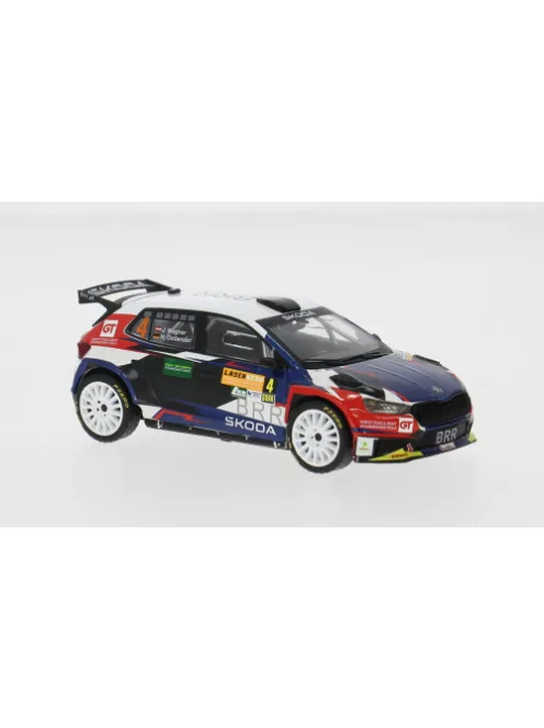 Ixo-Models - Skoda Fabia Rally2 Rally WM Lavanttal Rally 2024 #4 J.Wagner/H.Ostlender