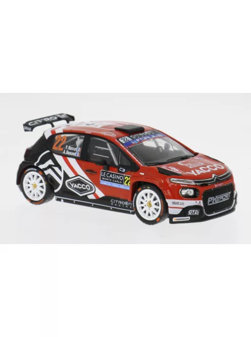 Ixo-Models - Citroen C3 Rally2 WRC Rally Monte Carlo 2025 #22 Y.Rossel/A.Dunand 1:43
