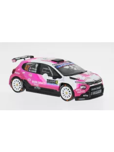   Ixo-Models - Citroen C3 Rally2 WRC Rally Monte Carlo 2025 #42 S.Rumeau/J.Amblard 1:43