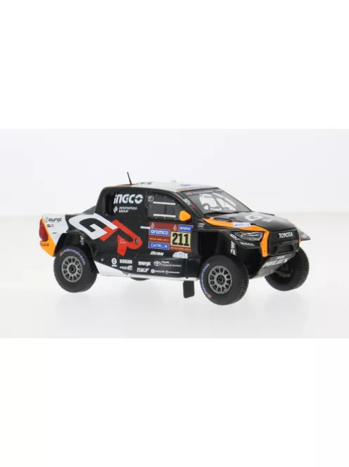 Ixo-Models - Toyota GR DKR Hilux Evo T1+ Rally Dakar 2025 #211 L.Henk/C.Brett 1:43