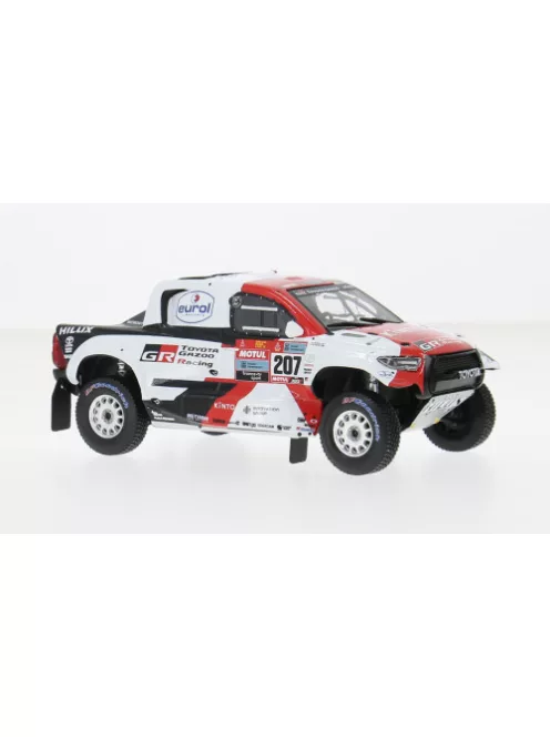 Ixo-Models - Toyota GR DKR Hilux Evo T1+ Rally Dakar 2022 #207 G.de Villiers/D.Murphy 1:43