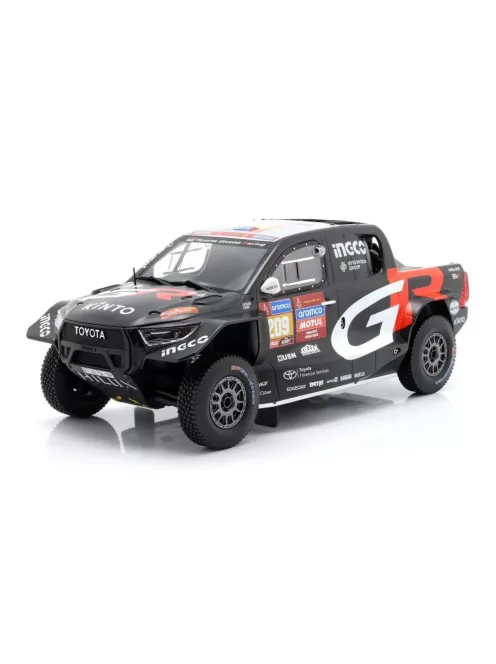 Ixo-Models - 1:18 Toyota GR DKR Hilux Evo T1U (GR) #209 Giniel de Villiers Dennis Murphy 7th Rallye Dakar 2024