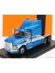   Ixomodels - Ford Usa Aeromax Tractor Truck 3-Assi 1990 Light Blue Met Silver