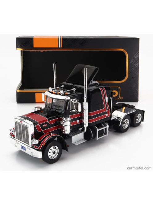 Ixomodels - Peterbilt 359 Tractor Truck 3-Assi 1973 Black Red