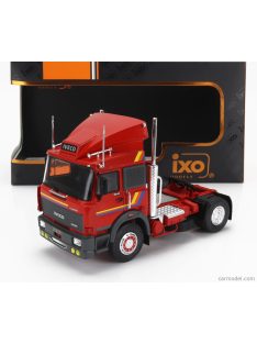   Ixo-Models - Iveco Fiat 190.42 Turbostar Tractor Truck 2-Assi 1984 Red