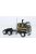 Ixo-Models - MACK F-SERIES TRACTOR TRUCK 3-ASSI 1977 BROWN 2 TONE YELLOW