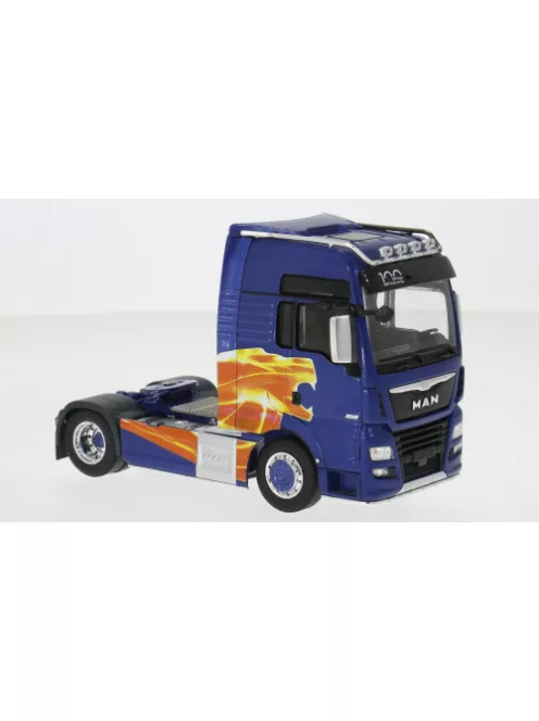 Ixo-Models - MAN TGX XXL blau/Dekor 2020