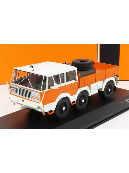 Ixo-Models - TATRA 813 6x6 TRUCK 3-ASSI 1968 YELLOW WHITE