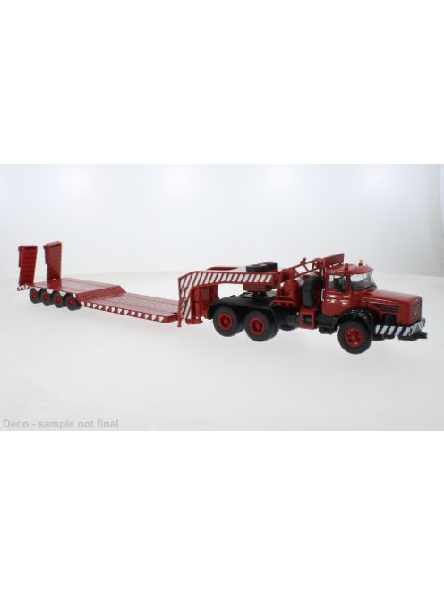 Ixo-Models - Berliet TB 015 M3 6X4, rot, 1967, 1:43