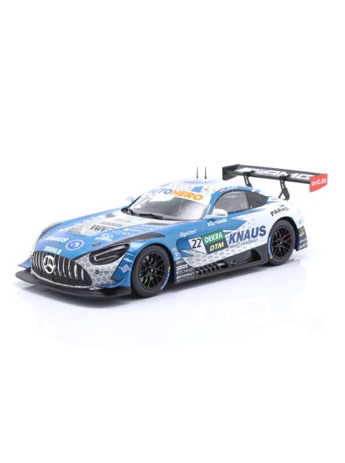 Ixo-Models - MERCEDES BENZ AMG GT3 EVO TEAM WINWARD N 22 WINNER RACE 1 HOCKENHEIM DTM SEASON 2022 LUCAS AUER BLUE WHITE BLACK